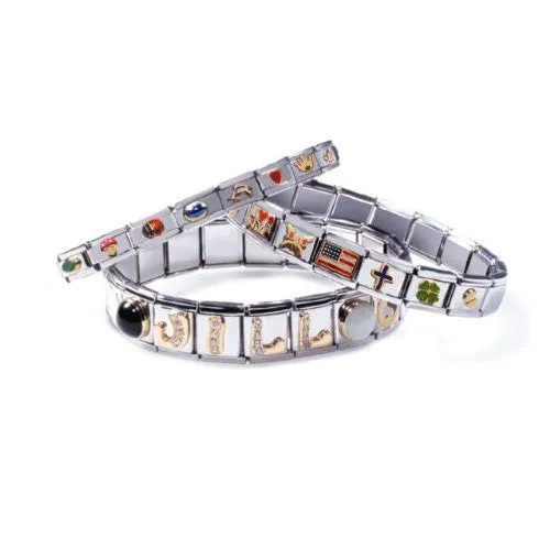 Nurse Hat Italian Link Bracelet Charm