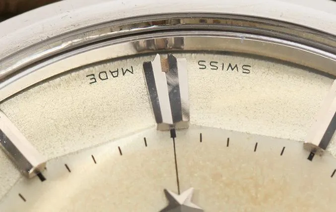 Omega Constellation 14393 Crosshair Pie Pan Dial