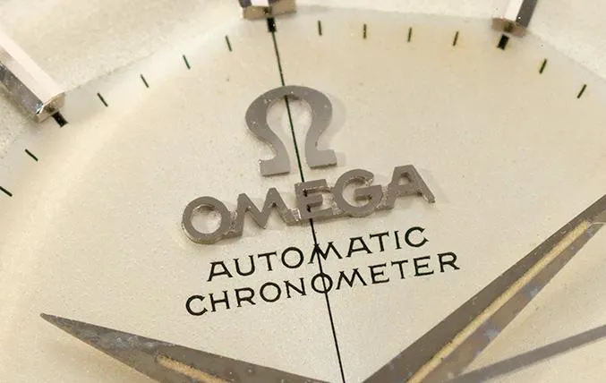 Omega Constellation 14393 Crosshair Pie Pan Dial