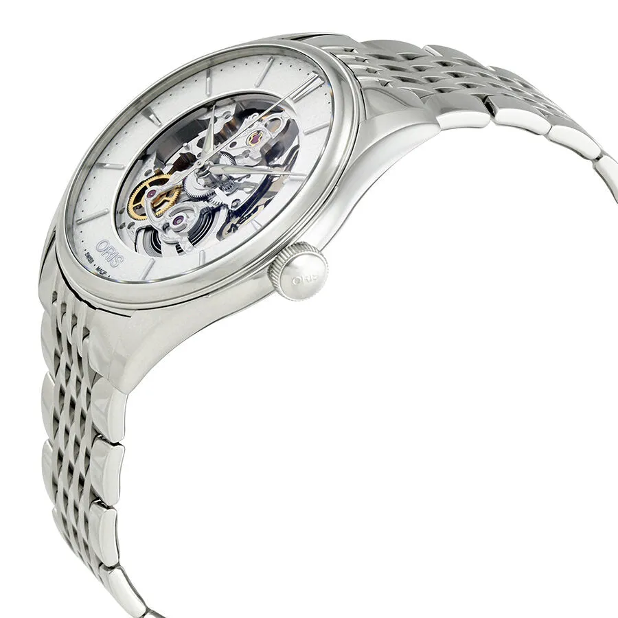 Oris Artelier Skeleton Dial Automatic Men's Steel Watch 01 734 7721 4051-07 8 21 79