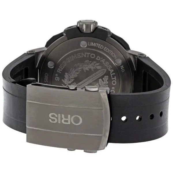 Oris Divers Col Moschin Limited Edition Titanium Men's Watch 667-7645-7284RS 01 667 7645 7284-Set