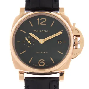Panerai Luminor Due Automatic Black Dial Men's Watch PAM01041