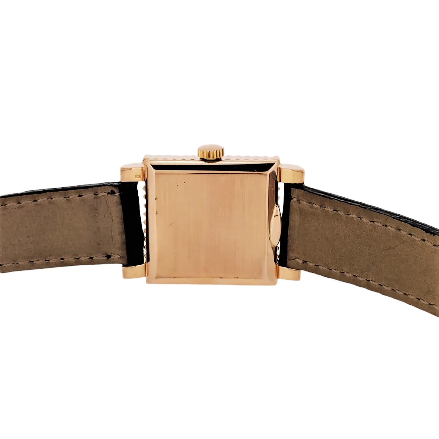 Patek Philippe 2472R; bold squarish shaped case with fluted ribbed Case,  Circa 1951-52