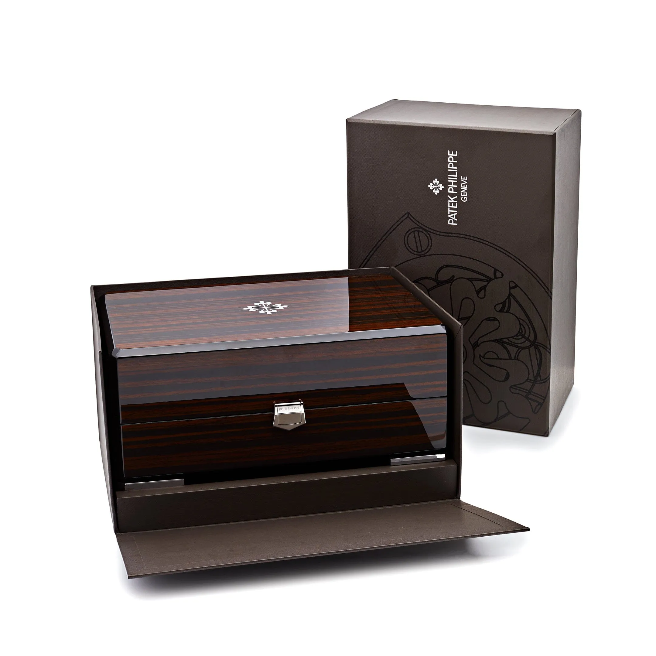 Patek Philippe Calatrava 5088/100P-001 Platinum Engraved Black Dial