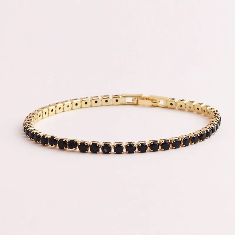 Personalized colored zircon bracelet kod