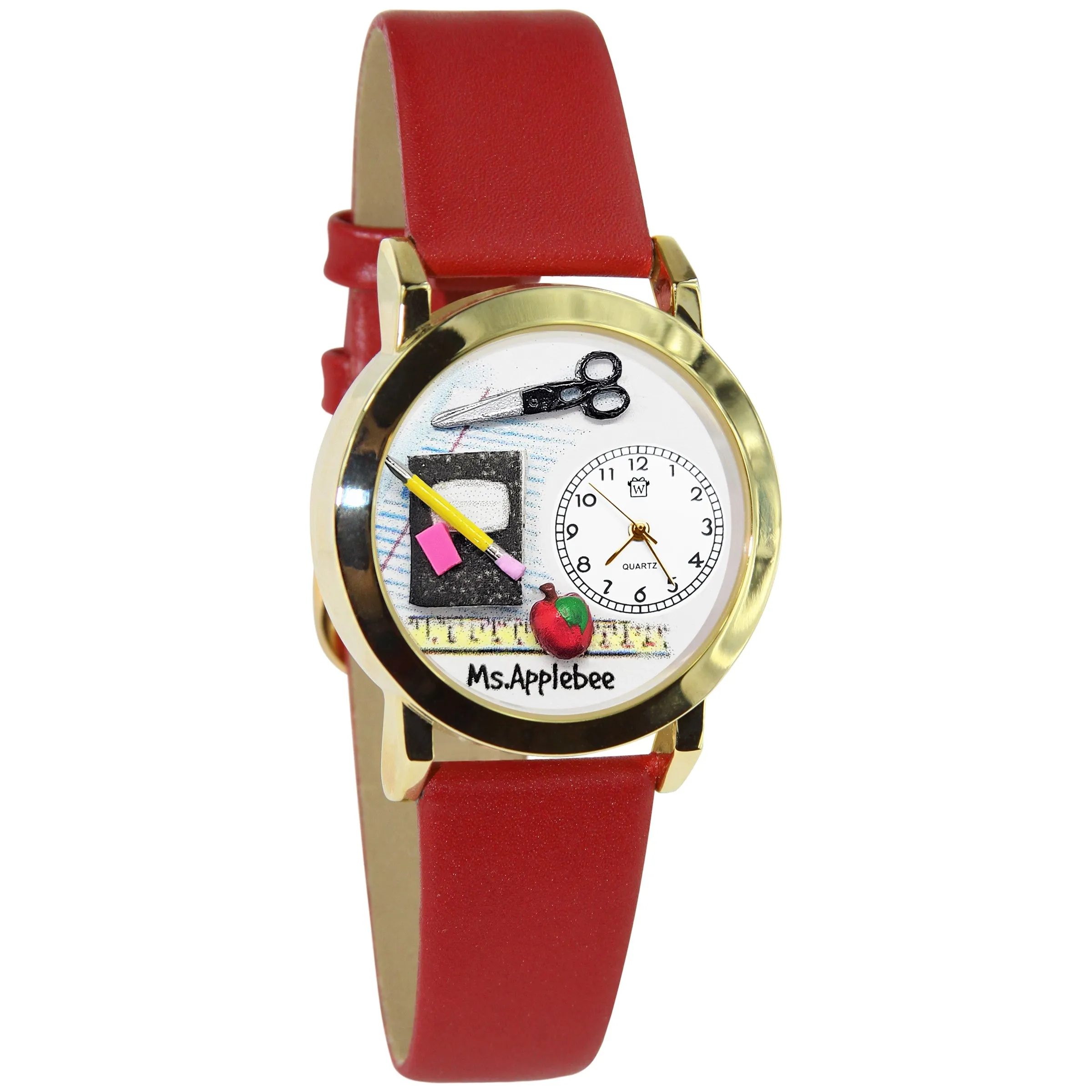 Personalized Teacher Classic 3D Watch Small Style