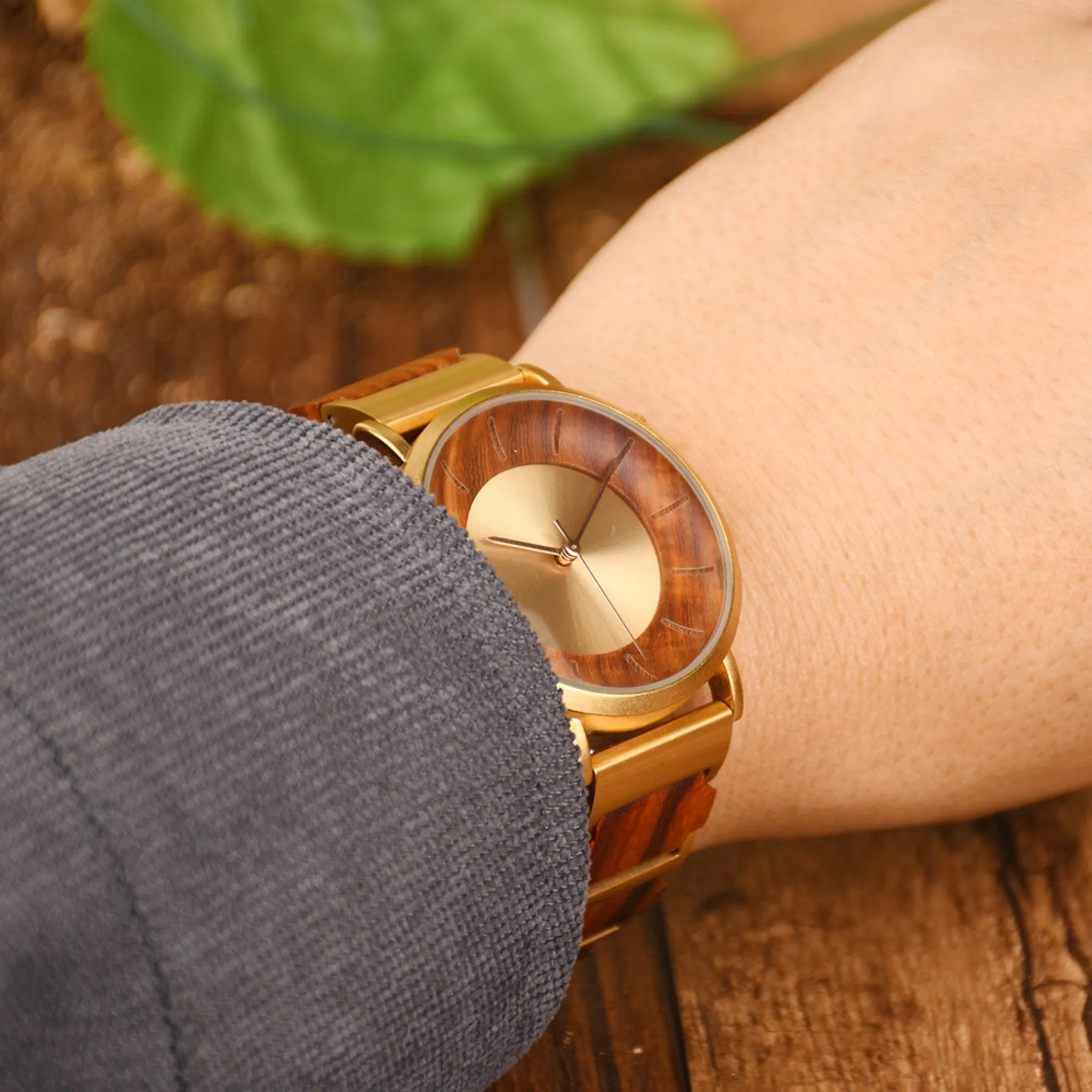 Phoenix-Wood Watch Couple Watches Personalized Gift