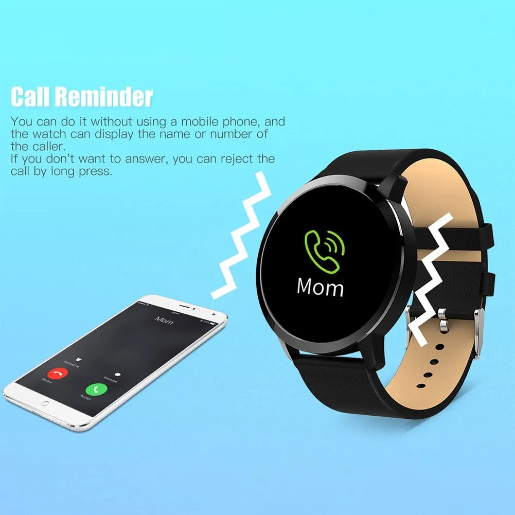 Q8 Unisex Fitness Smart Watch (with Physiological Reminder & Continuous Heart Rate Monitoring)