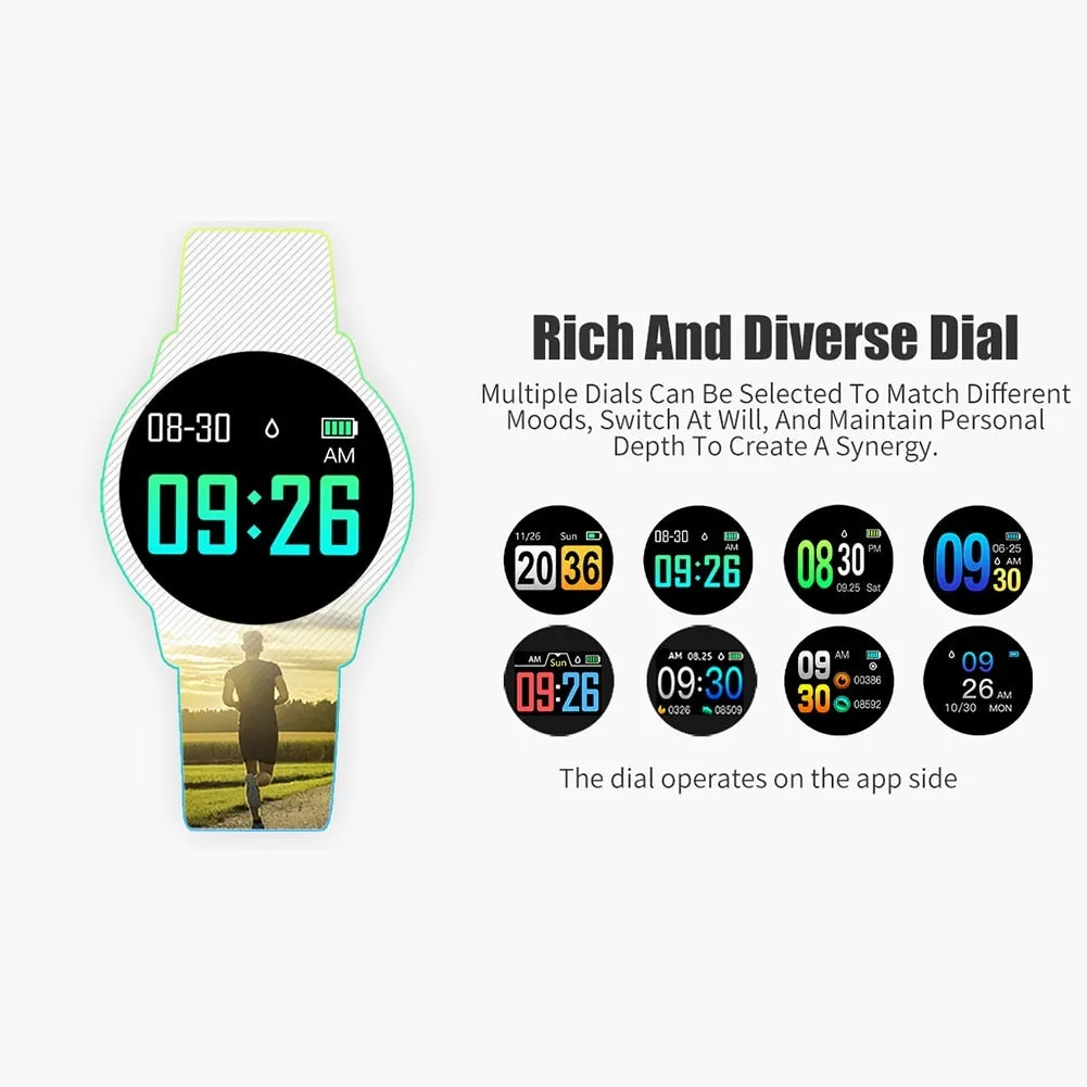 Q8 Unisex Fitness Smart Watch (with Physiological Reminder & Continuous Heart Rate Monitoring)