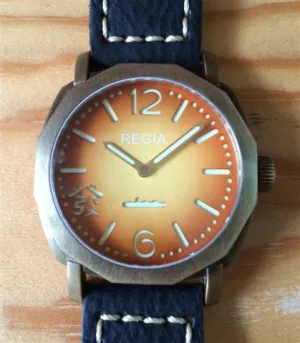 R106 /Sunburst  - Number dial (plain bezel) (free shipping)