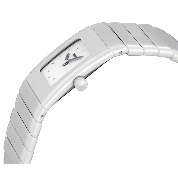 Rado Ceramica Small White Dial White Ceramic Ladies Watch R21712022