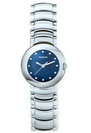 Rado Coupole Blue Stainless Steel Ladies Watch R22549203