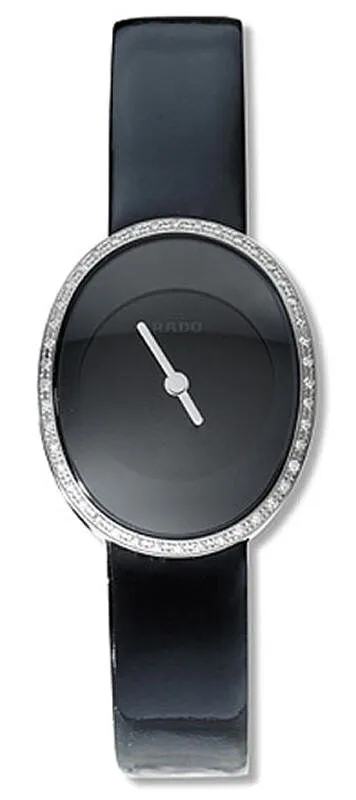 Rado Esenza Black Steel Diamond Medium Ladies Watch R53541156