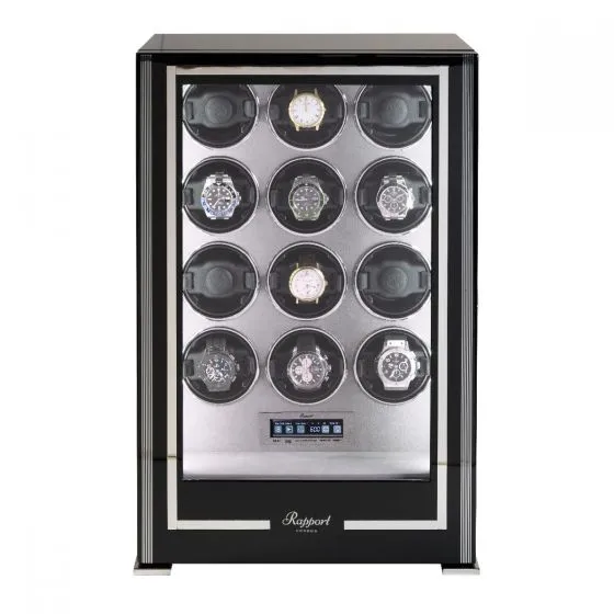 RAP Watch Winder Paramount Twelve Ebony Touch Screen