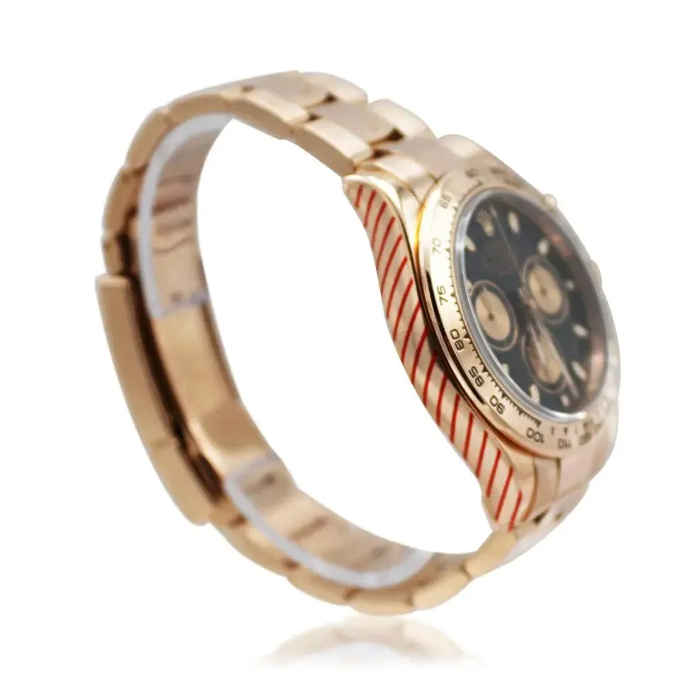 Rolex 40mm 18ct Rose Gold Cosmograph Daytona Watch