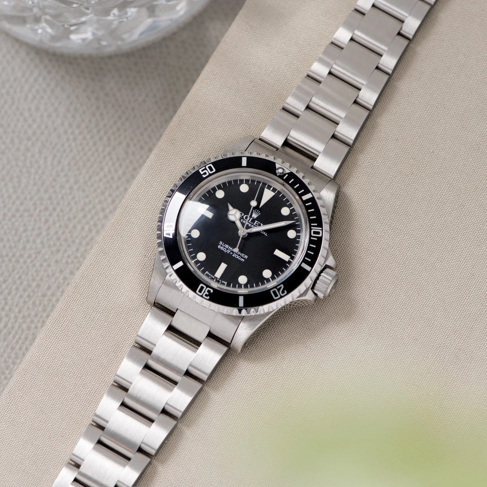 Rolex 5513 Submariner Mk5 Maxi Dial Full Set