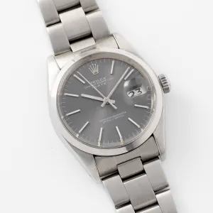 Rolex Date Reference 1500 Grey Sigma Dial