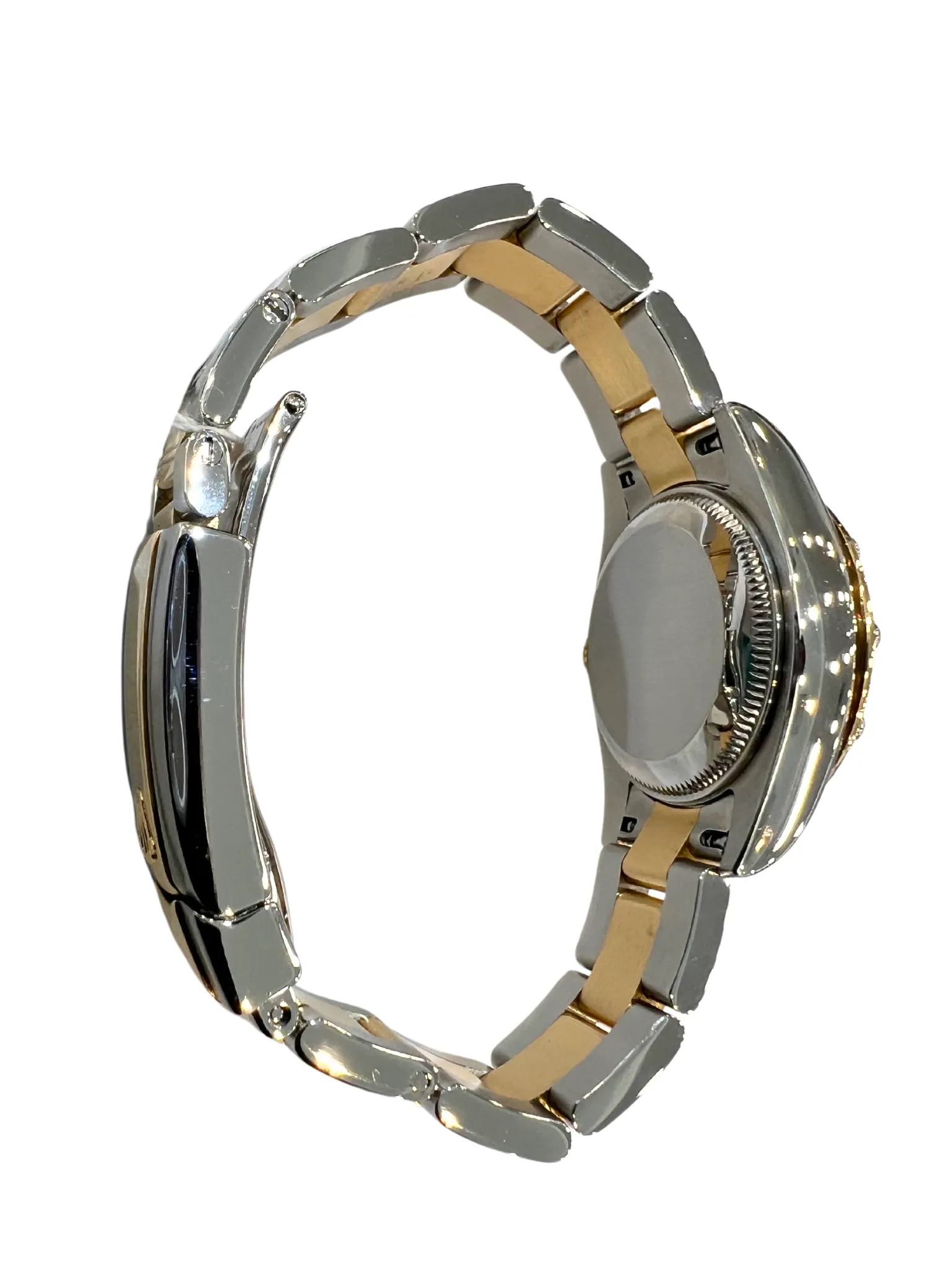 Rolex Datejust Rolesor Fluted Diamond Automatic Watch