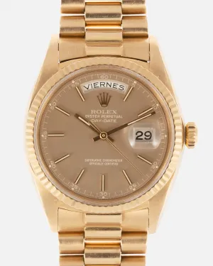 Rolex Day Date 1803 Caramel Ghost Dial