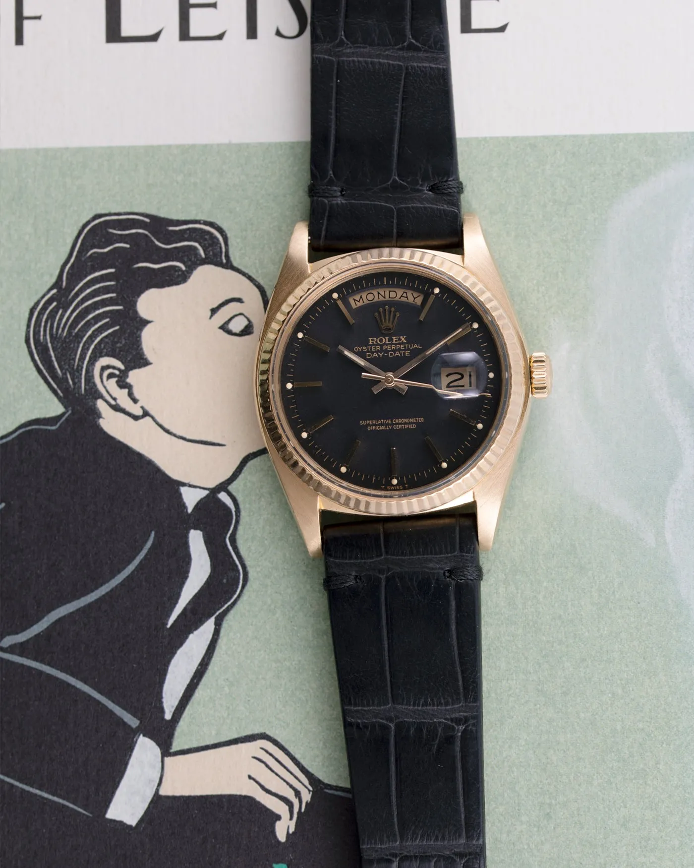 Rolex Day Date 1803 Matte Black