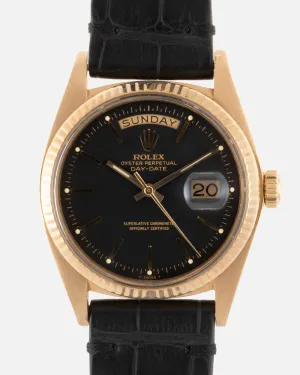 Rolex Day Date 1803 Matte Black