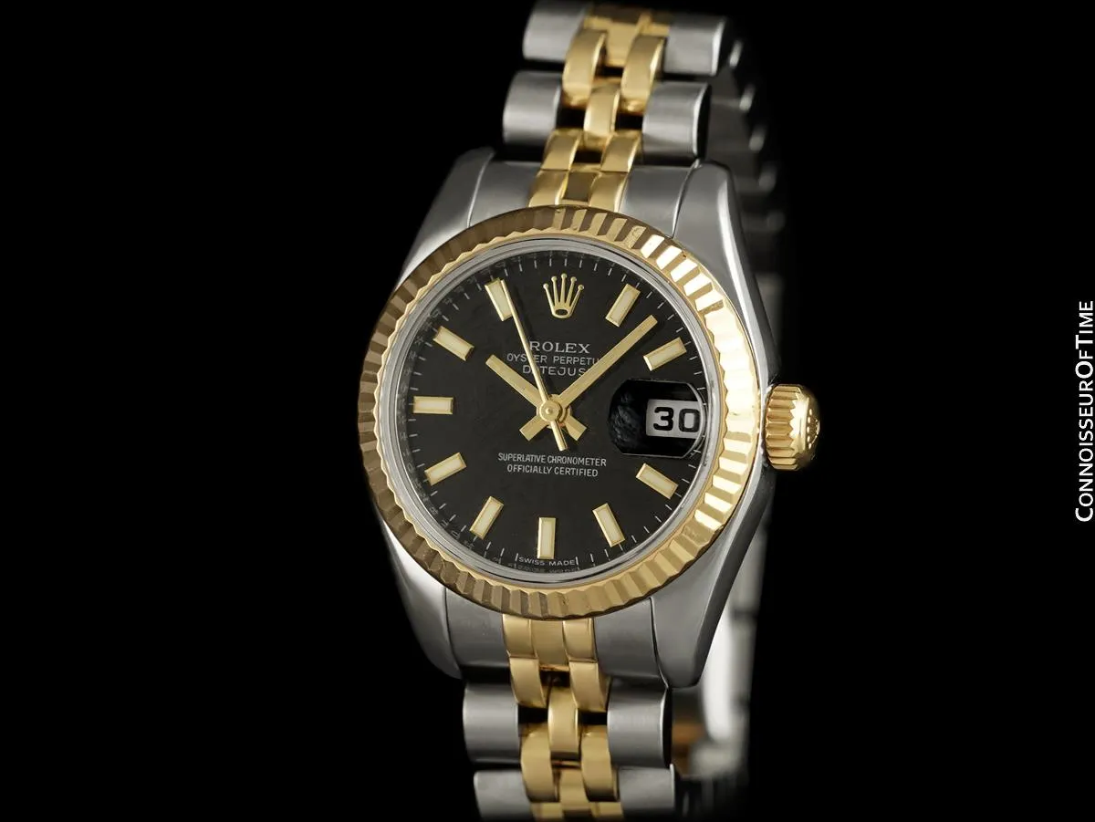 Rolex Lady Oyster Perpetual Datejust 26, 179173 - Stainless Steel & 18K Gold