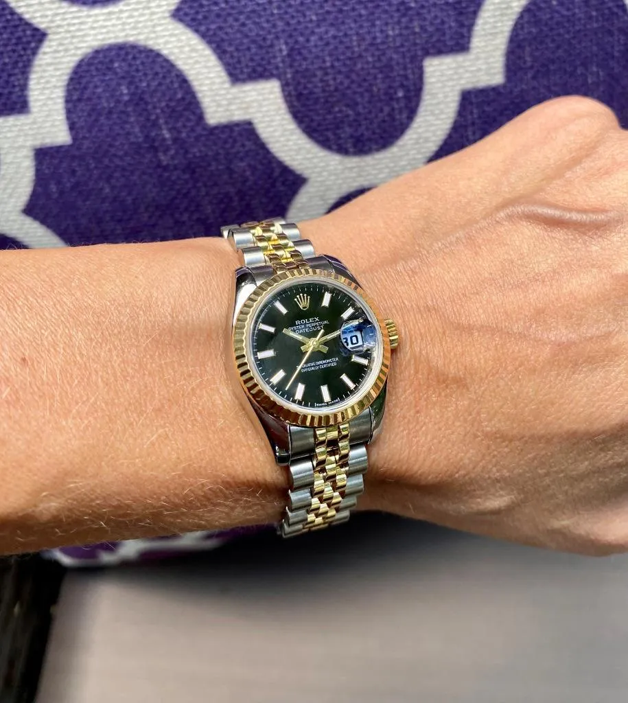 Rolex Lady Oyster Perpetual Datejust 26, 179173 - Stainless Steel & 18K Gold