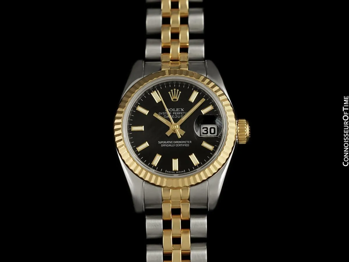 Rolex Lady Oyster Perpetual Datejust 26, 179173 - Stainless Steel & 18K Gold