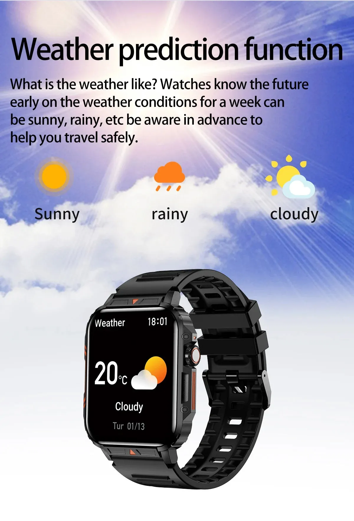 SENBONO New Men's Smartwatch Bluetooth Call Heart Rate Monitor Watch Big Bettery 100  Sport Modes Smart Watch for Men Women