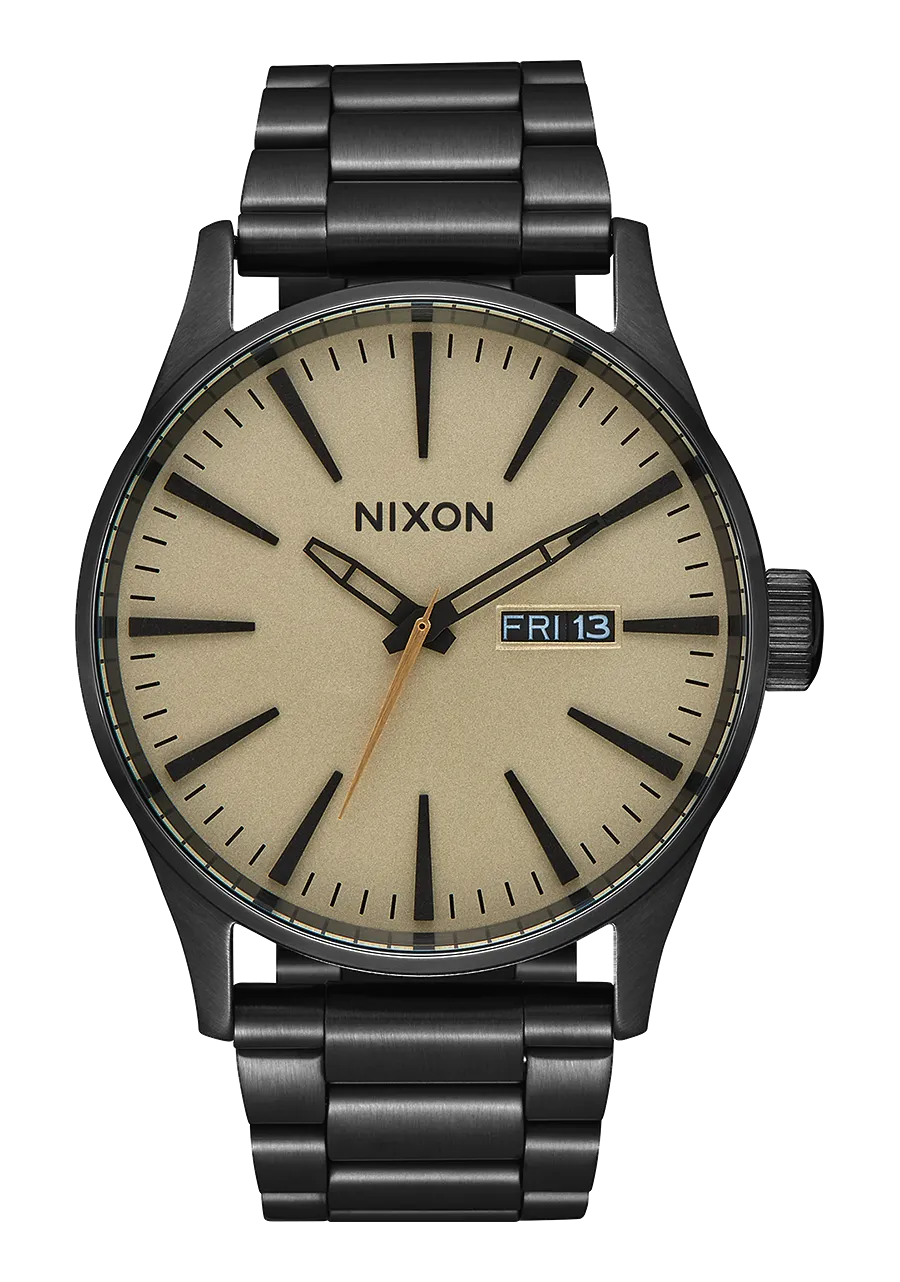 Sentry Leather Band - Black Camo