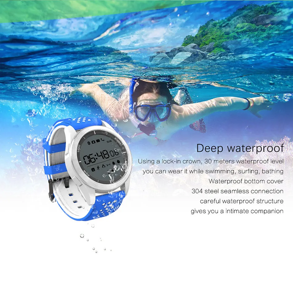 Smart Watch Waterproof B’tooth 4.0. Pedometer Sport Fitness Sports Tracker B’tooth Push iOS/Android/Android