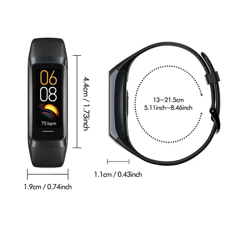 Smart Watch with 1.1-inch AMOLED display and Magnetic Charging - SF0560