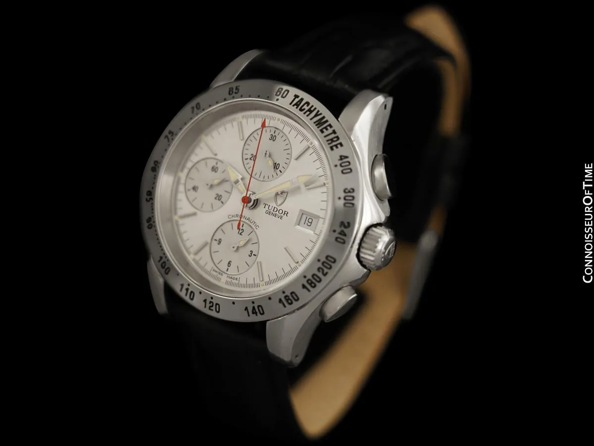 Tudor Chronautic Mens Chronograph Watch, 79380P - Stainless Steel