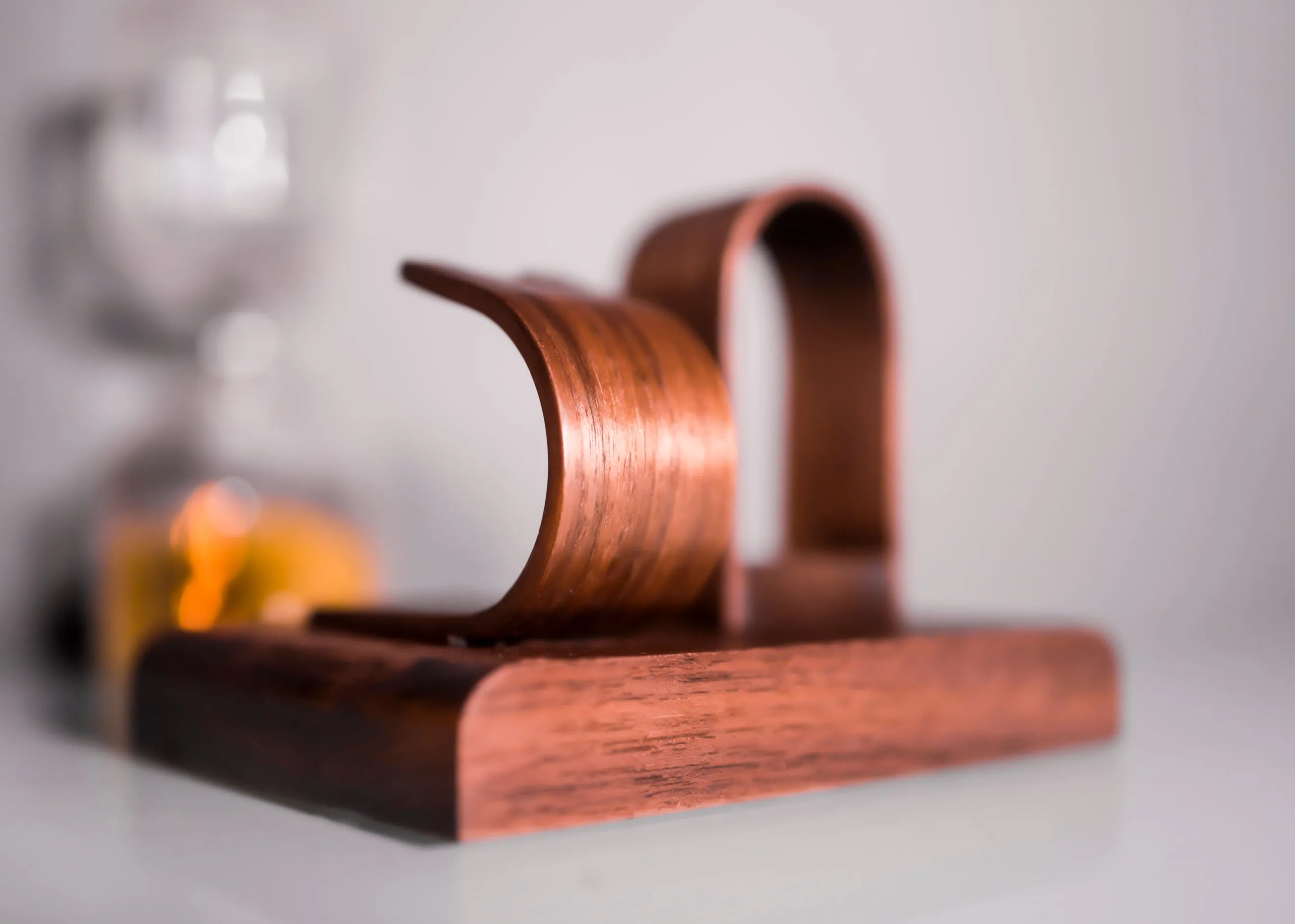 Watch and Pen Stand Display - Walnut