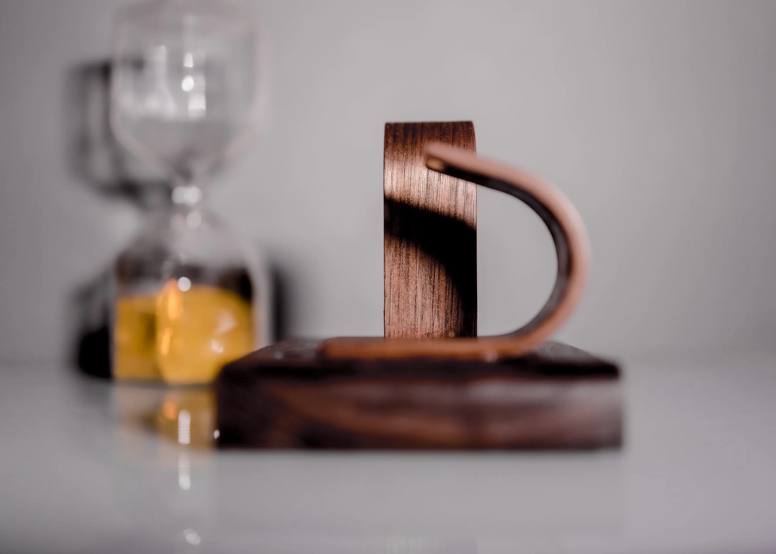 Watch and Pen Stand Display - Walnut
