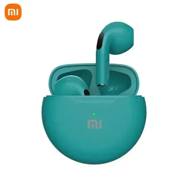 XIAOMI Air Pro 6 Original Earphone TWS 9D HIFI Headset Bluetooth Music Earbuds For IPhone Android Wireless Pods Headphones