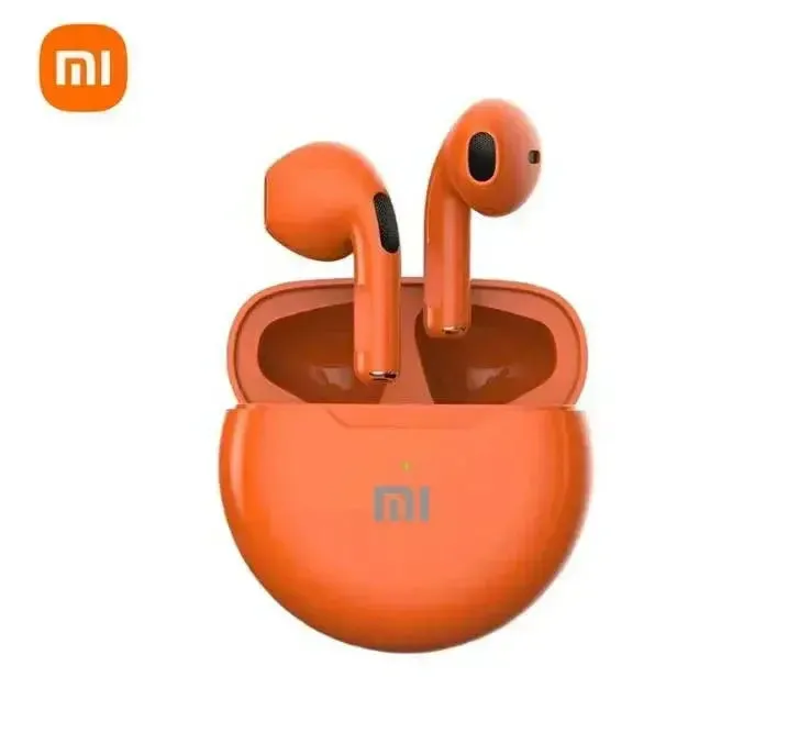 XIAOMI Air Pro 6 Original Earphone TWS 9D HIFI Headset Bluetooth Music Earbuds For IPhone Android Wireless Pods Headphones