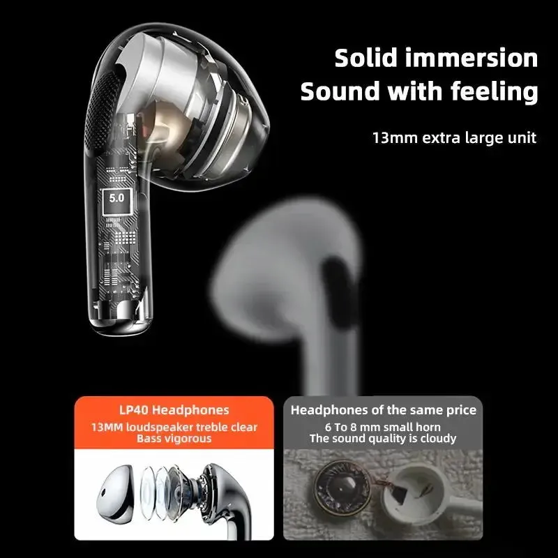 XIAOMI Air Pro 6 Original Earphone TWS 9D HIFI Headset Bluetooth Music Earbuds For IPhone Android Wireless Pods Headphones