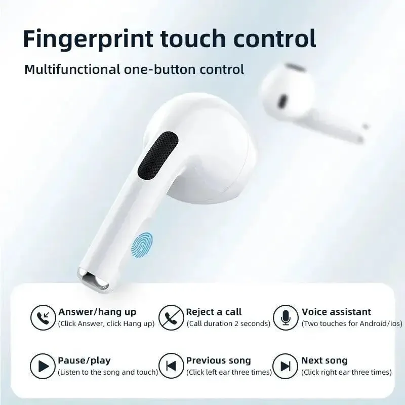 XIAOMI Air Pro 6 Original Earphone TWS 9D HIFI Headset Bluetooth Music Earbuds For IPhone Android Wireless Pods Headphones