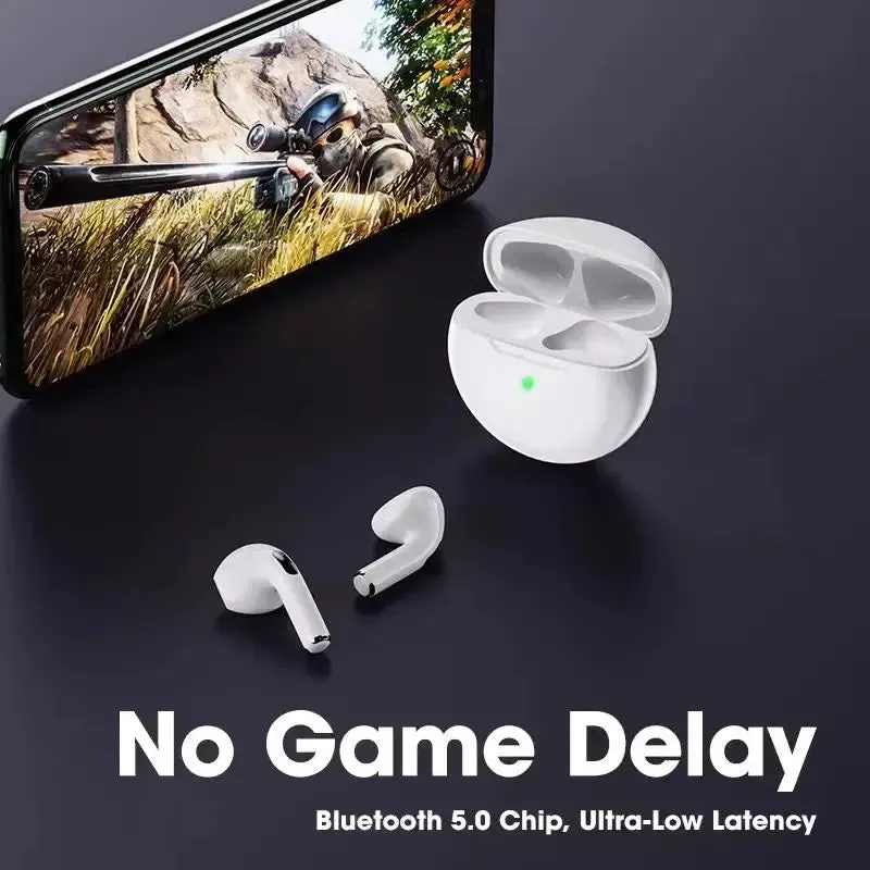 XIAOMI Air Pro 6 Original Earphone TWS 9D HIFI Headset Bluetooth Music Earbuds For IPhone Android Wireless Pods Headphones